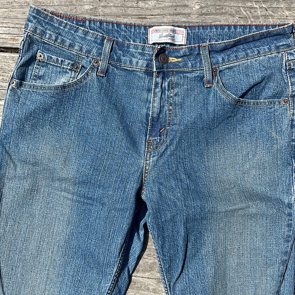 Levi’s Stauss Signature Low rise boot cut misses 10 long - Picture 2 of 10